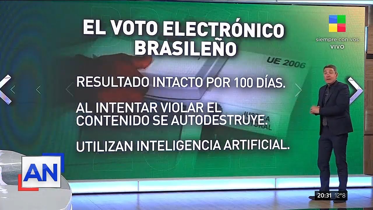 🟢 Lula presidente: Cómo es el sistema utilizado en Brasil de voto electrónico