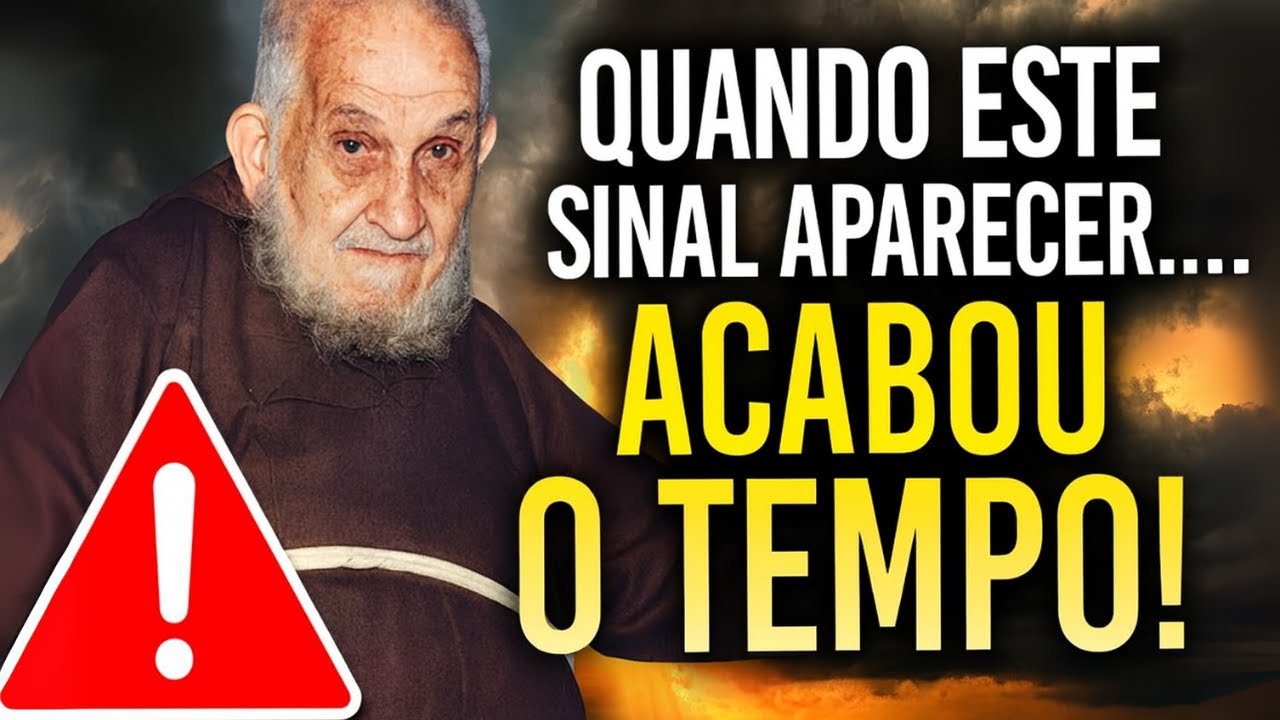 FREI DAMIÃO PROFETIZOU: “QUANDO ESTE SINAL APARECER, O TEMPO ACABOU”