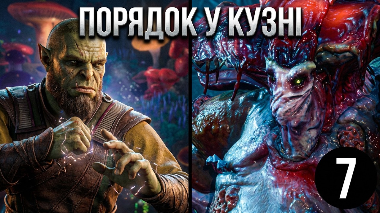 Проходження Baldur’s Gate 3 Героїчний режим Монах Соло Українською Частина 7 Робимо порядок в Кузні