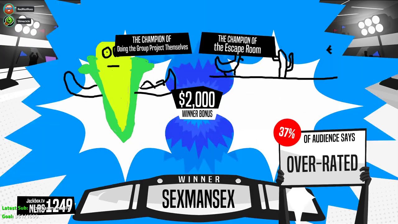 Jackbox with some jokesters | Slimecicle Stream Archive