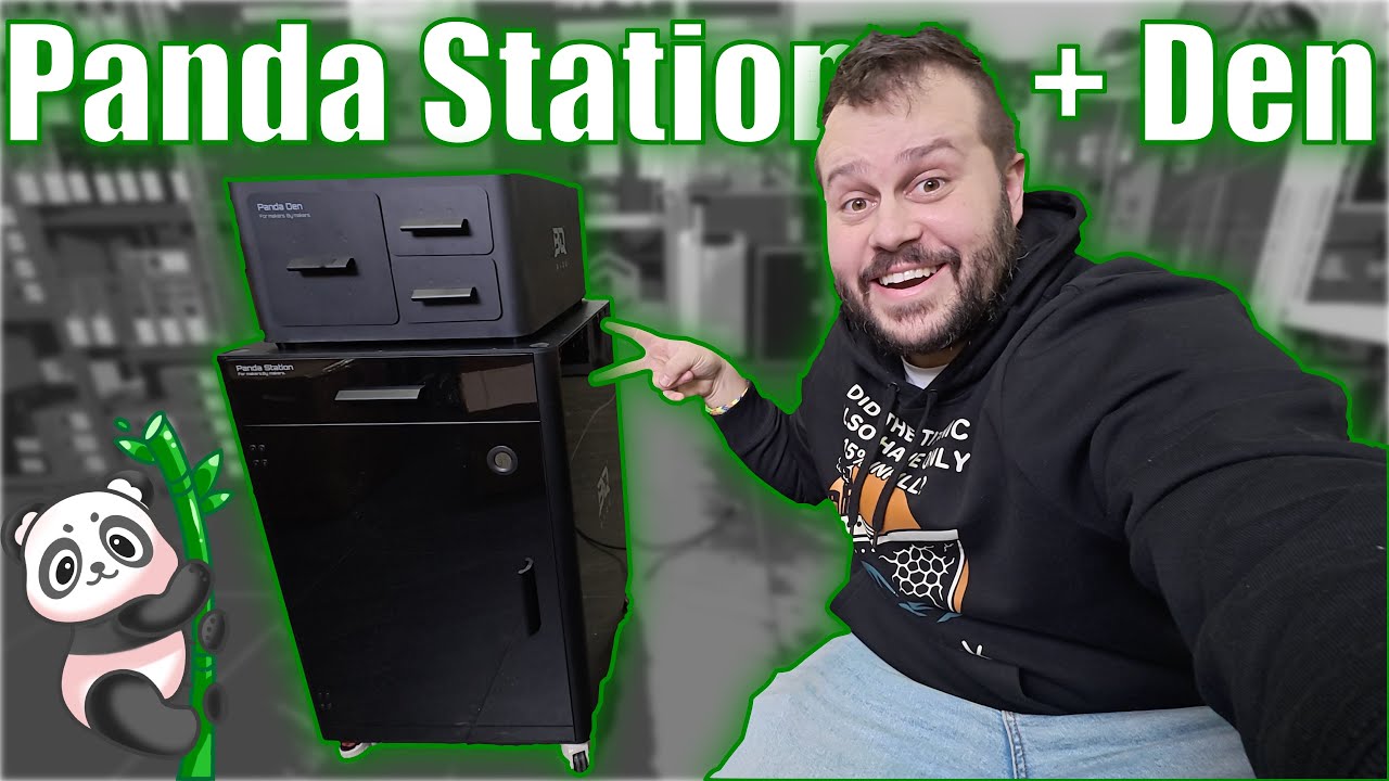 Biqu Panda Station a Panda Den  - Vybalení/Unboxing a první problémy - Česky