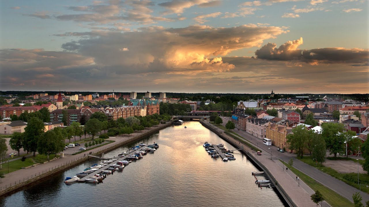 Gävle City - North of Sweden - Summer time 2025 - real life & City walk