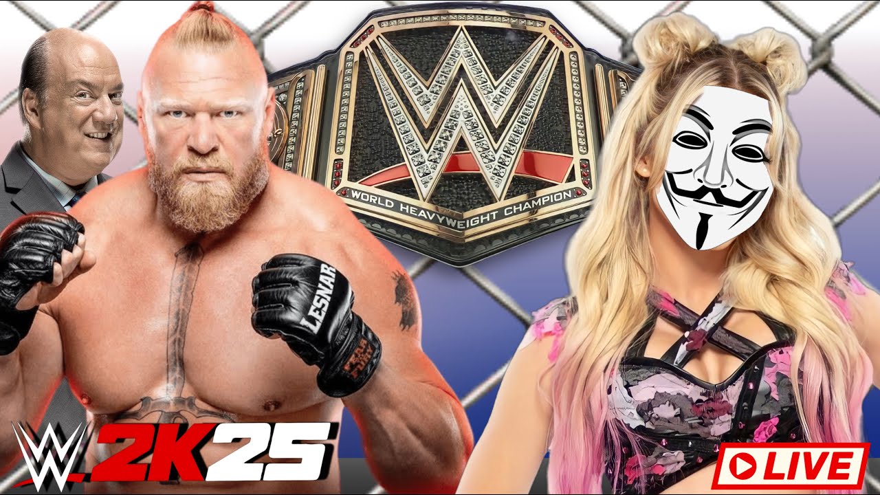 🔴 LIVE WWE 2K25 |BROCK LESNER VS ????  | Ultimate Fights| The Don Gaming Zone🔥
