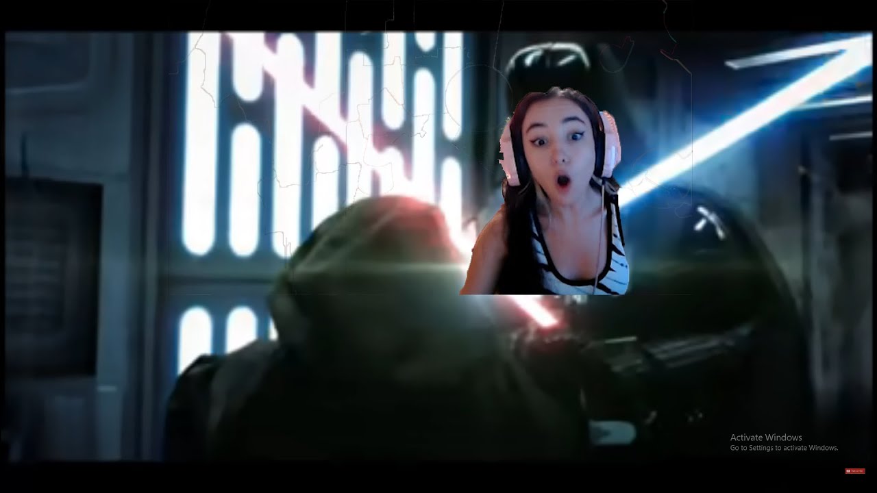 Star Wars Girl Geeks out over Scene 38 Reimagined