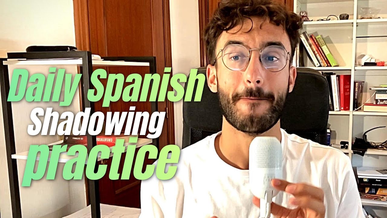 Spanish Shadowing Practice! City Vocabulary & Prepositions of Place in Spanish. 🧠🗣️