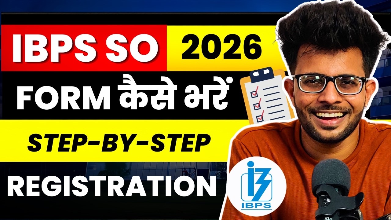 IBPS SO Form Filling 2026 | IBPS SO Registration Complete Process 🧑🏻&zwj;💻