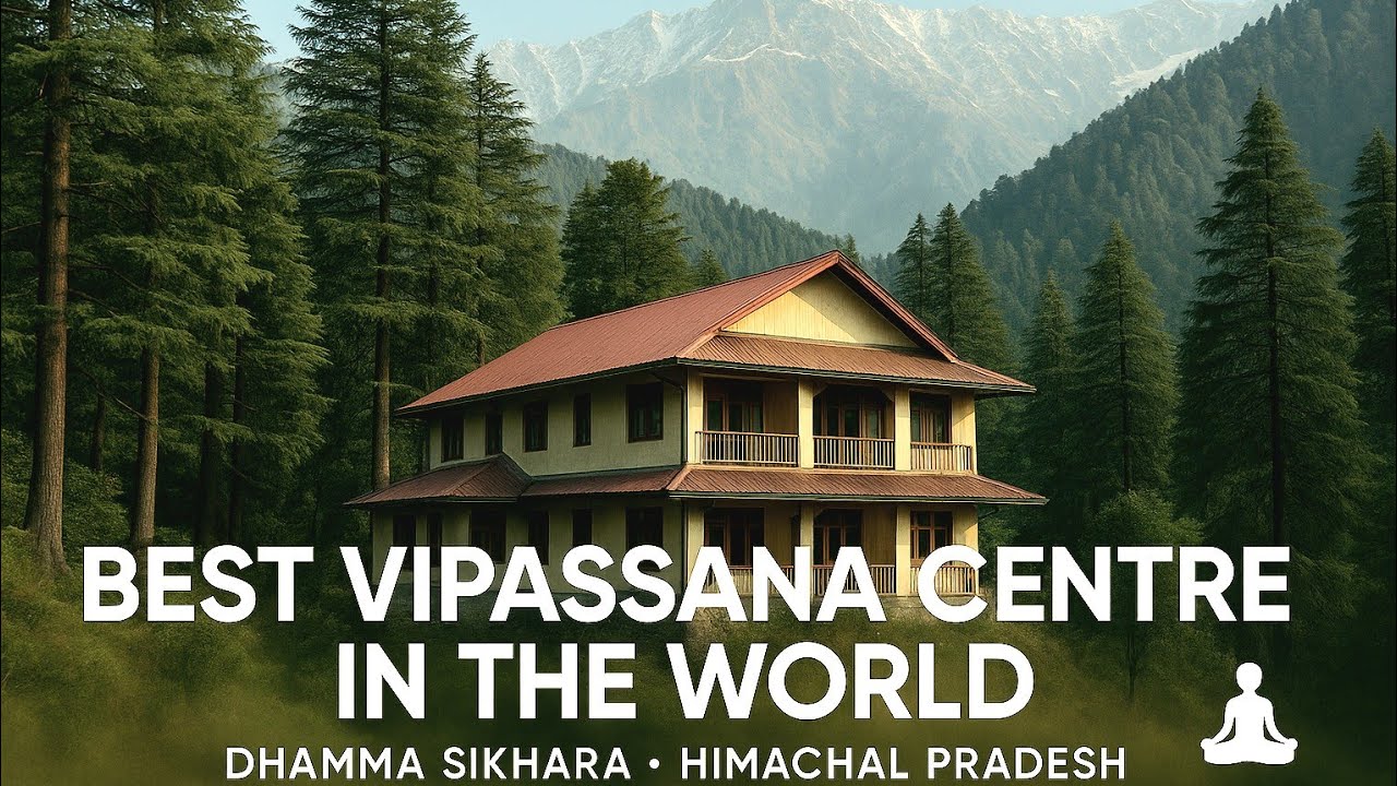 Best Vipassana Meditation Centre in world Himachal Centre #himachalvipassanacentre #vlog #vipassana
