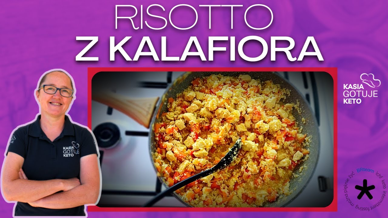Kasie Gotuje Keto - Risotto z kalafiora