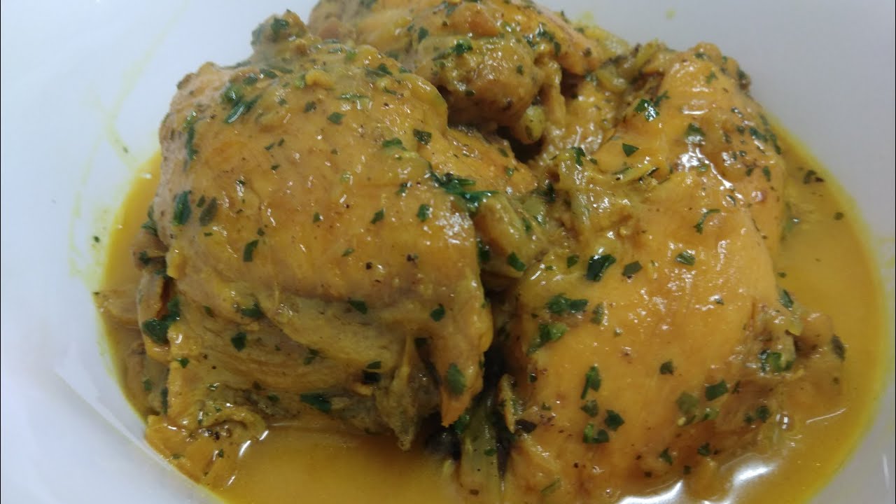 FRANGO AO MOLHO COM AÇAFRÃO 😋 SIMPLESMENTE GOSTOSO E #FÁCIL DE FAZER 😋