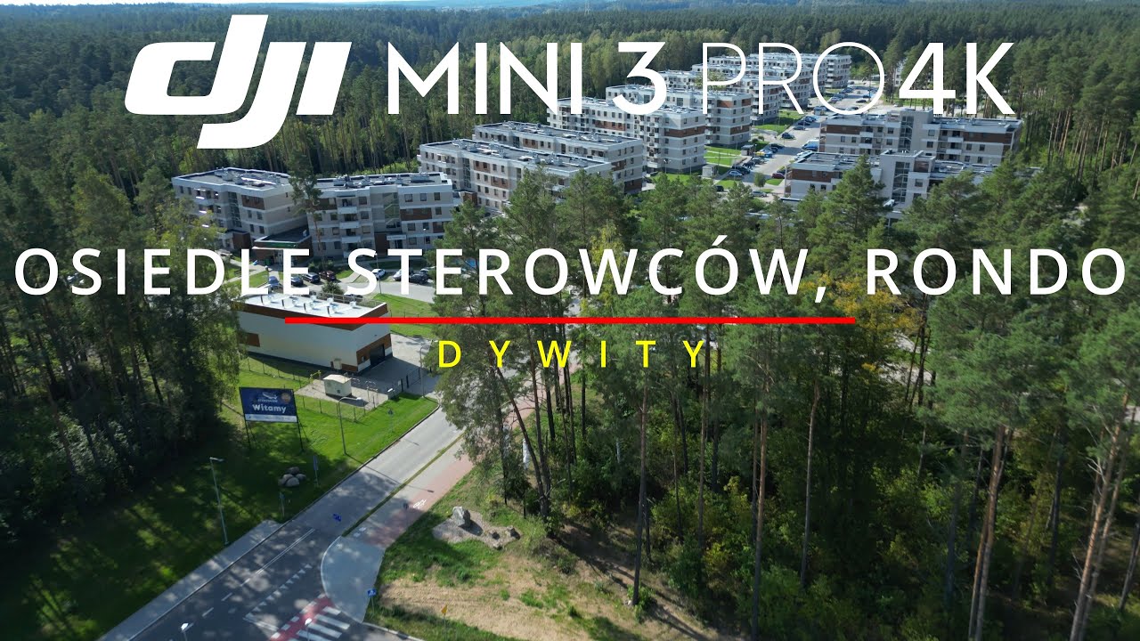 Osiedle Sterowc&oacute;w + Rondo | Dywity | DJI Mini 3 Pro 4K