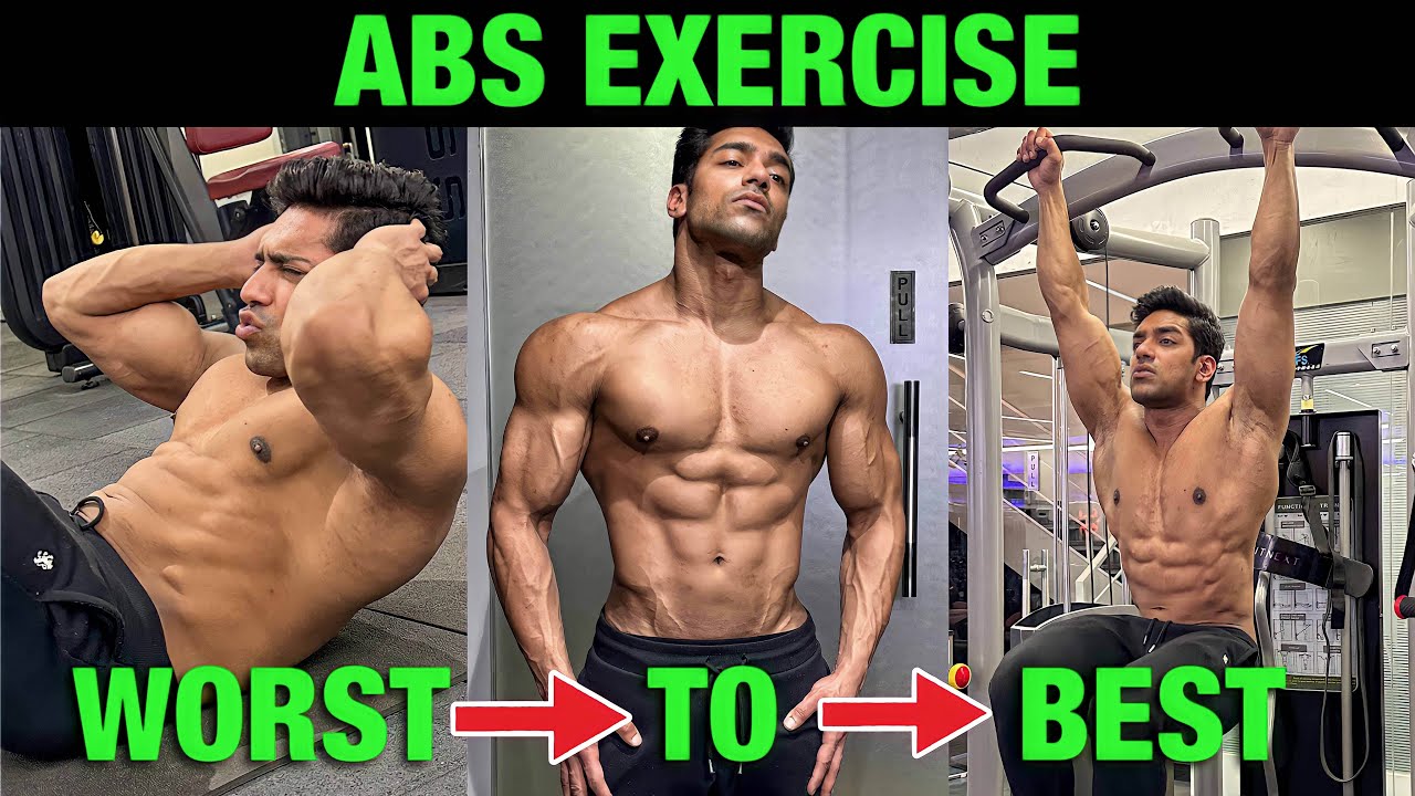 5 Best & 5 Worst Abs Exercise For 6 Pack Abs (जानिए सबसे अच्छी से लेकर सबसे बेकार एब्स एक्सरसाइज)