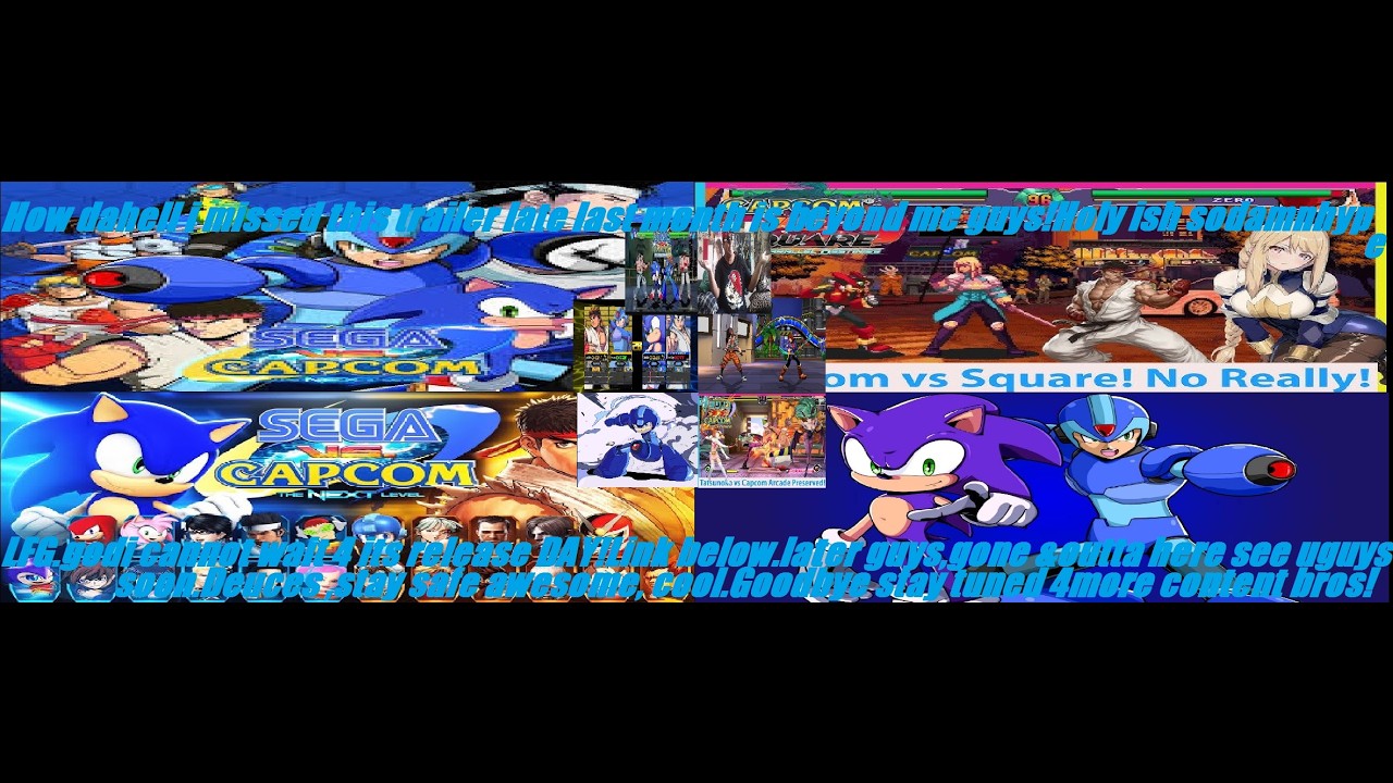 SEGA VS. CAPCOM The Next Level Trailer2026. Cool awesome reactionreview Nostalgic vibes opinions 
