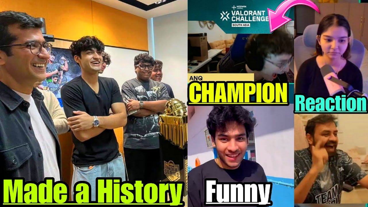 S8UL Champion 🏆 Made A History 🇮🇳🚀 All Member Reaction 🔥 Mortal on EWC ✅ SOUL Legit Funny