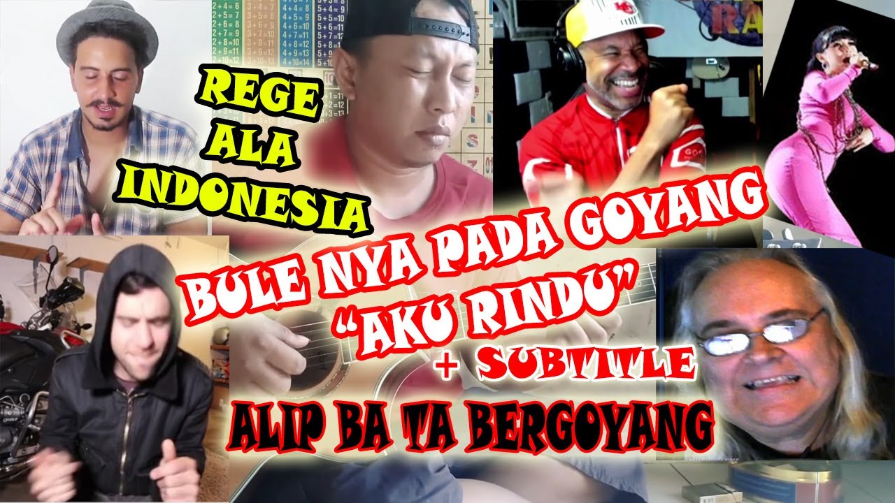 Reaktor Amerika Bergoyang!! Alip Ba Ta Reaction!  aku rindu gitar cover