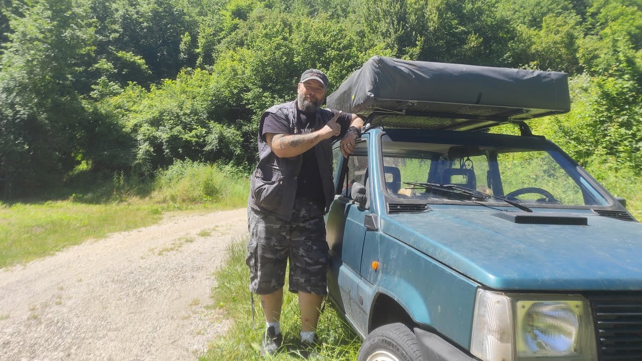 TENDA  da TETTO decathlon IN PANDA