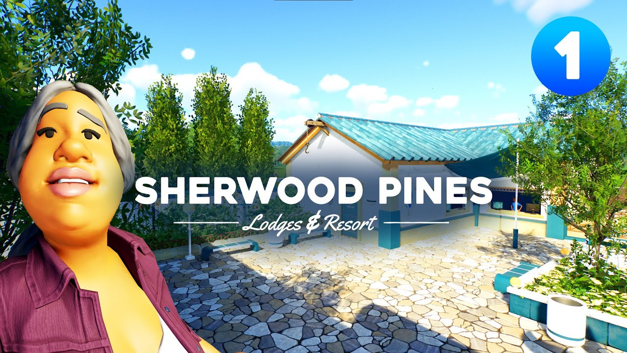 Let's Build a Resort & Park in Planet Coaster 2 🔹 Entrance Plaza 🔹 Sherwood Pines Ep. 1