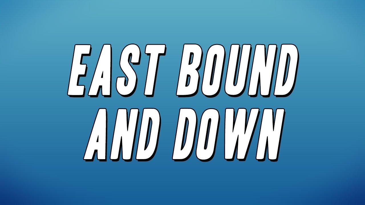 Jerry Reed - East Bound and Down (Lyrics)