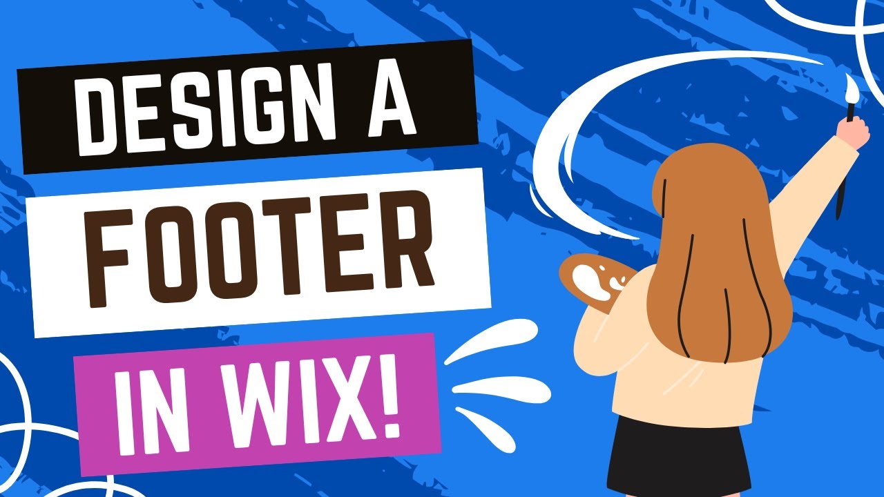 How To Design A Footer In Wix