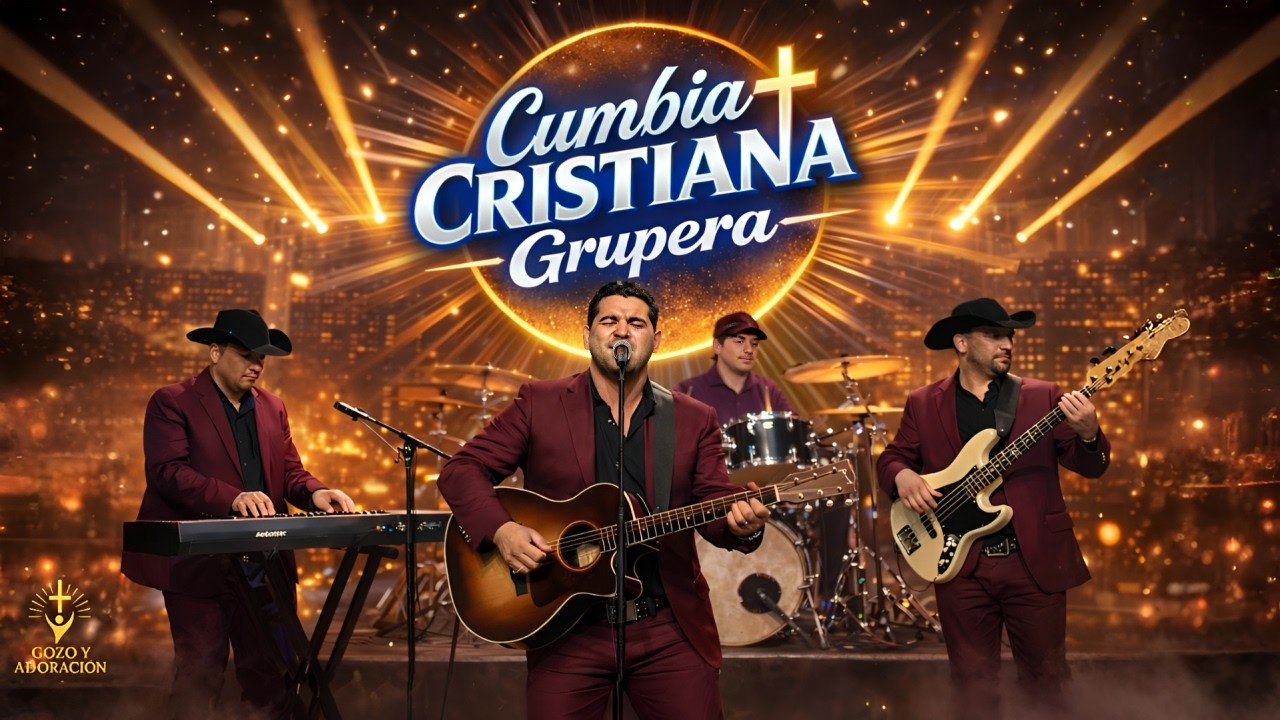 CUMBIA CRISTIANA GRUPERA PARA EL SEÑOR | Adórale con el Corazón