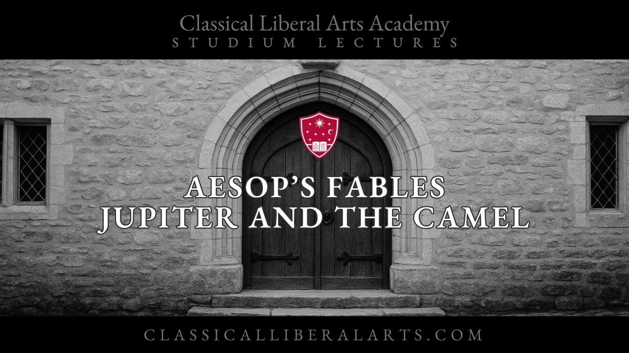 CLAA Studium Lectures - Aesop's Fables, Jupiter and the Camel - Mr. William C. Michael, O.P.