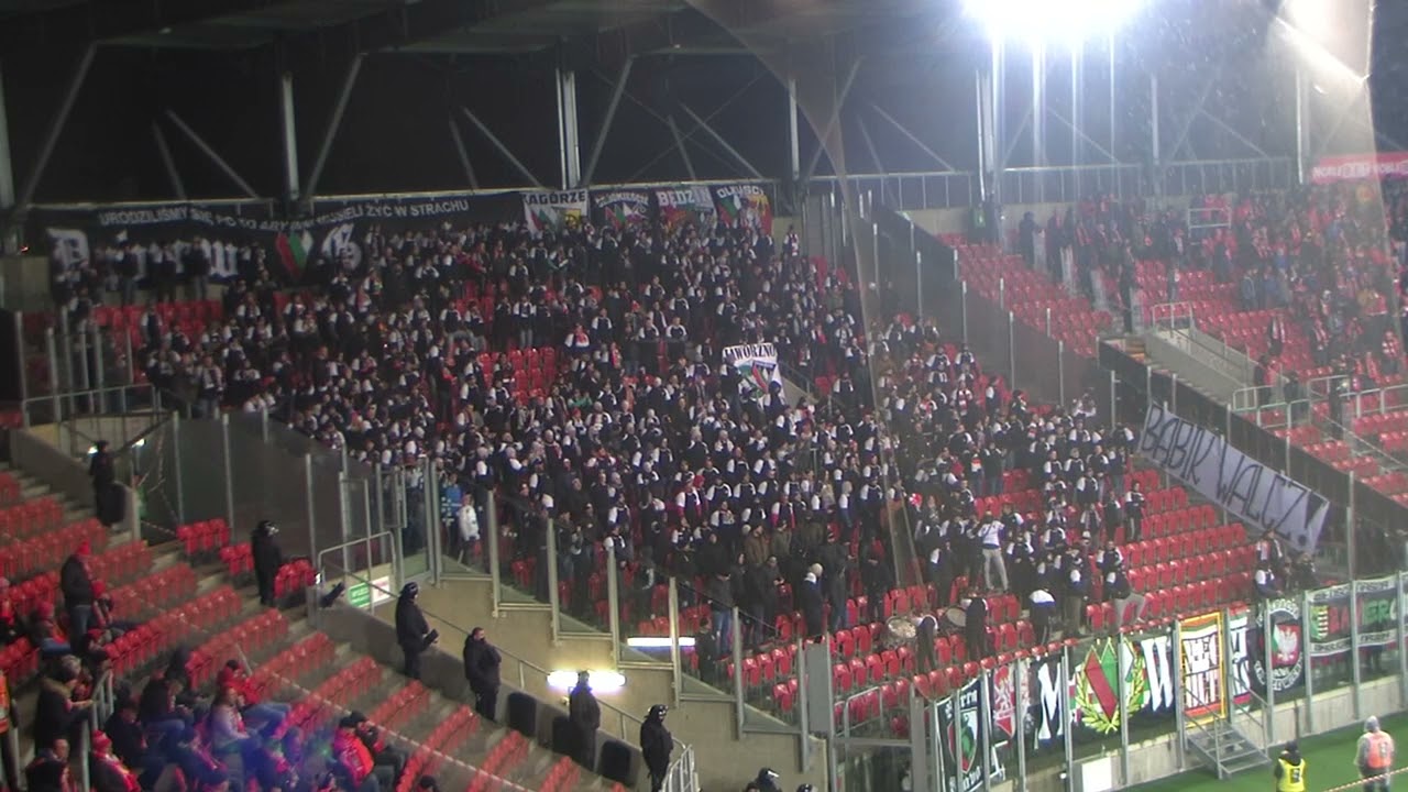 ZSTV: Kibice Zagłębia Sosnowiec na Widzewie w Łodzi