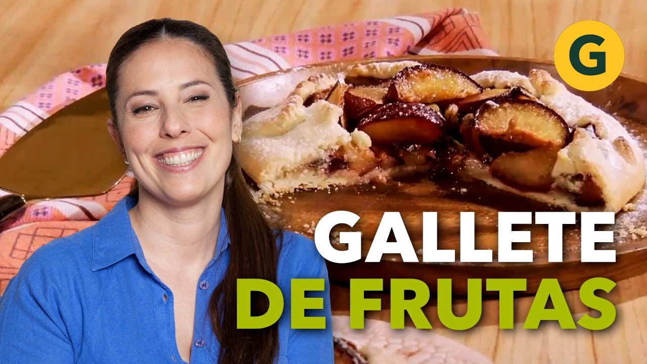 GALLETE de FRUTAS 🥭 POSTRE DULCE y SANO por Estefi Colombo | El Gourmet