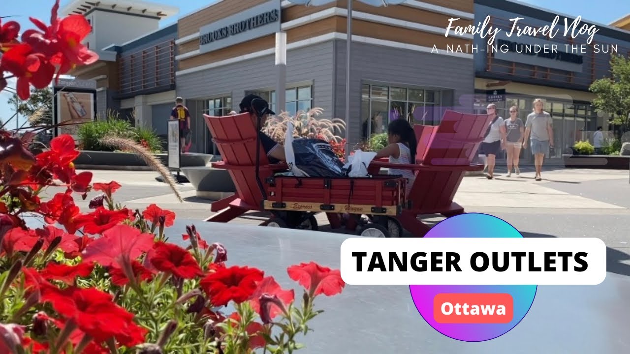 TANGER OUTLETS OTTAWA 🇨🇦| Shopping-Mall featuring a variety of outlet stores | Family Travel Vlog