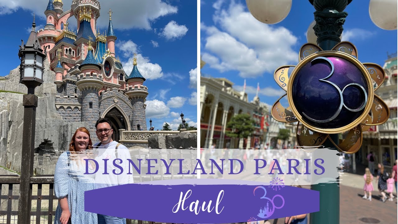 DISNEYLAND PARIS 30th Haul Vlog 2022 🛍 DLP Trip Q&A | Walt Disney World Trip Announcement 🛫