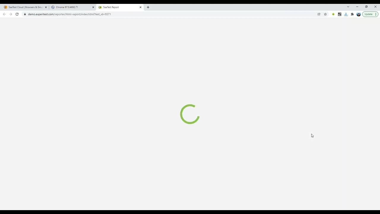 Web Browser studio - Manual reports