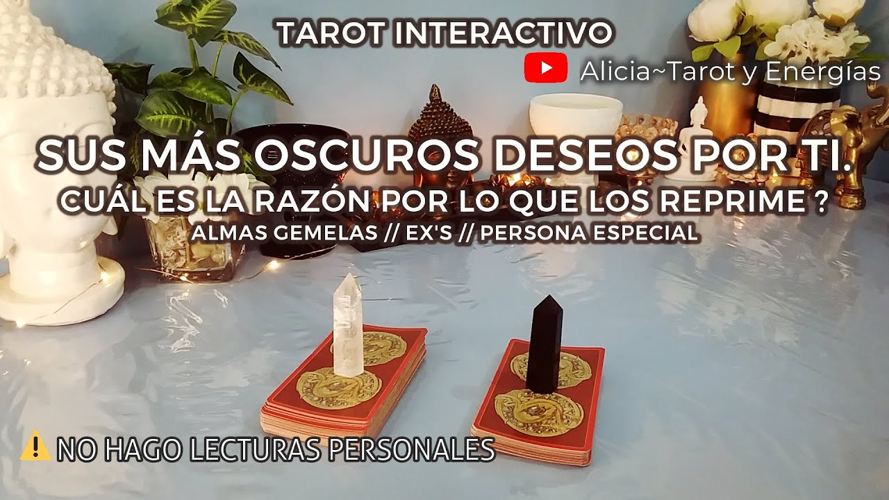 ✨👹 Sus Más Oscuros Deseos Por Ti Al Descubierto 👄🔥🪢Por Qué Los Reprime? 🙇🏻‍♂️🕸️ Tarot Interactivo✨
