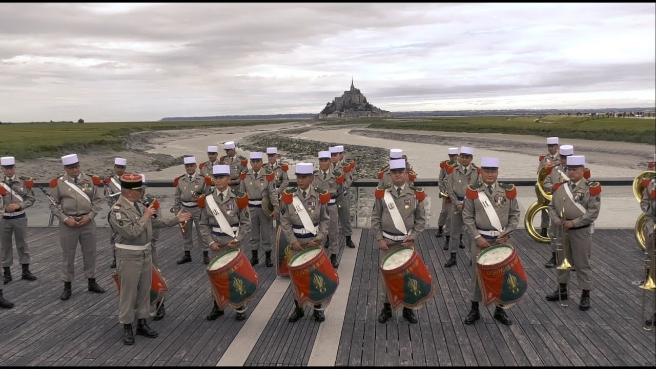 Parcours d'un légionnaire à la musique de la Légion étrangère