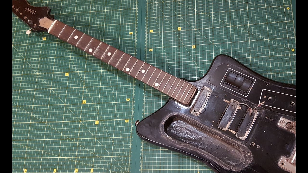 USSR Guitar Formanta rebuilding part 2: neck
