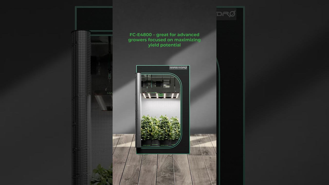 Wondering how to pick the perfect tent and FC-E series light for your plants?
