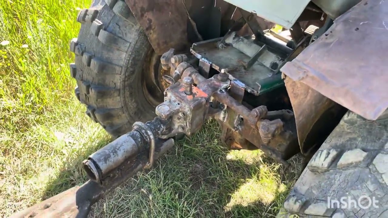 Випробування недотракторця поїздка по воду