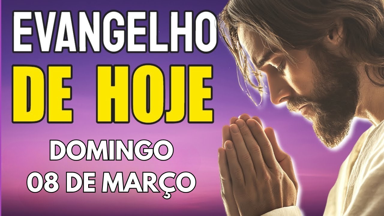 08/03 Evangelho do Dia | Jo 4,5-42 | Domingo | Com Pregação + Testemunho + Oração da Manhã