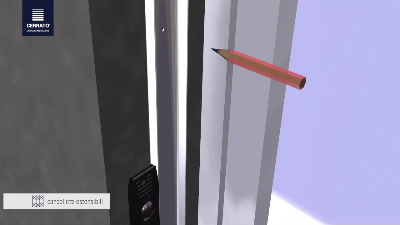 Cerrato - cancelletto estensibile 1 anta
