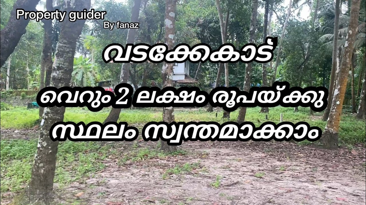 #33 Residential land for sale in Vadakkekad ( Thrissur )