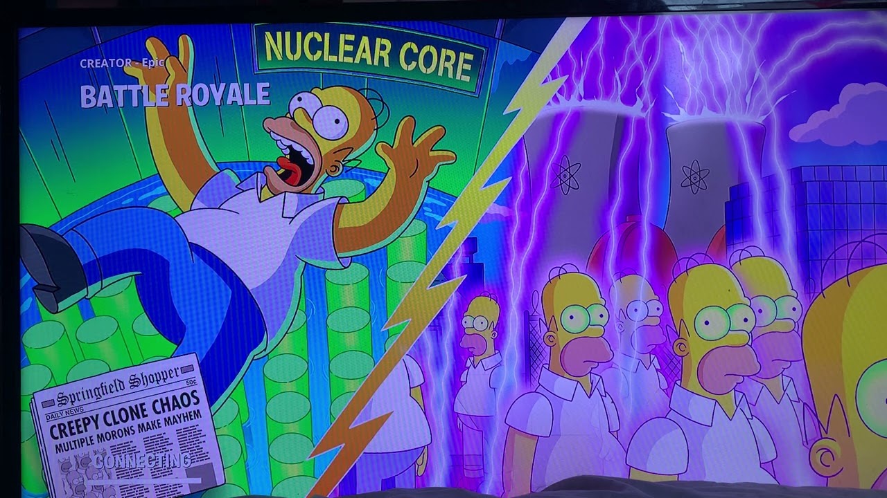 Playing Fortnite