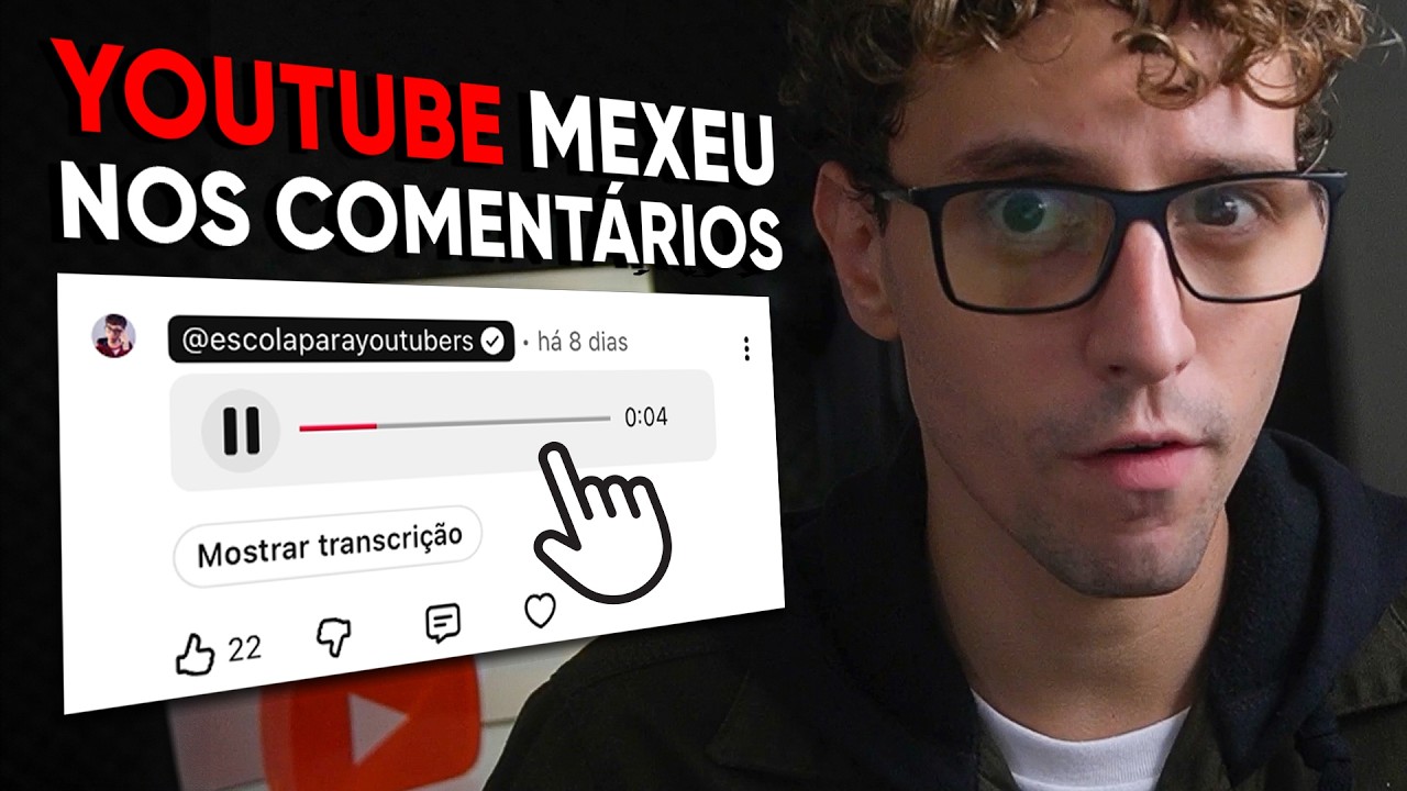 Nova função do YouTube: responder comentários com voz