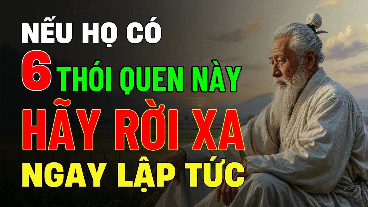 Cổ Nhân Dạy: Nếu Bạn Gặp Người Có 6 Thói Quen Này, Hãy Rời Xa Họ Ngay Lập Tức