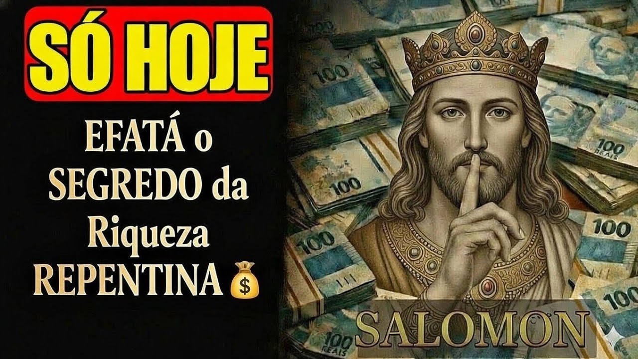 👑🤴🏾08/02 DECRETO MATINAL - EFATÁ: O SEGREDO DA RIQUEZA REPENTINA - MUDE DE VIDA AGORA!!
