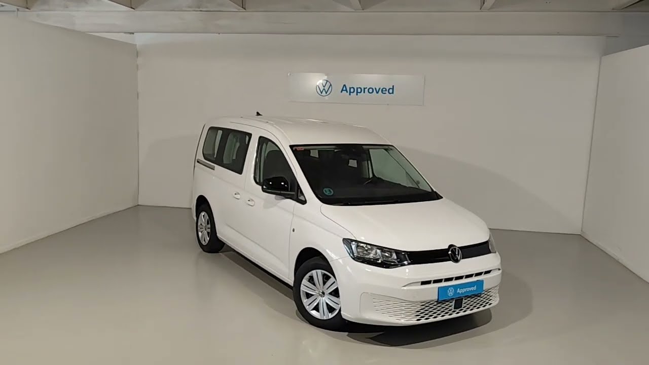 Volkswagen CAddy Nueva origin 122cv Blanco Candy