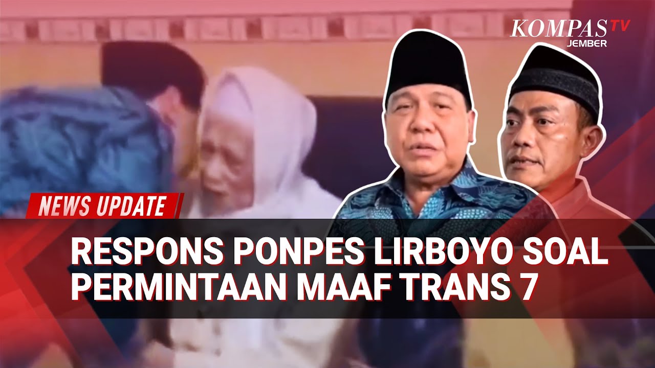 Trans7 Resmi Minta Maaf ke Ponpes Lirboyo, Begini Respons Pihak Pesantren