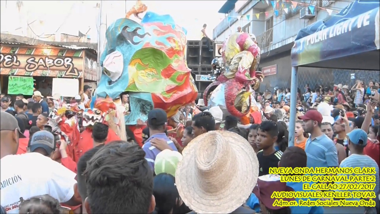 NUEVA ONDA HERMANOS CLARK LUNES DE CARNAVAL 2017 PARTE 2