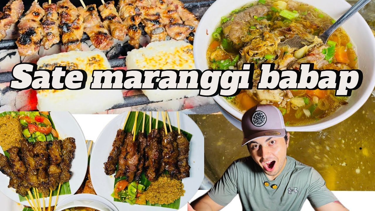 Sate maranggi babap . Kuliner bogor 