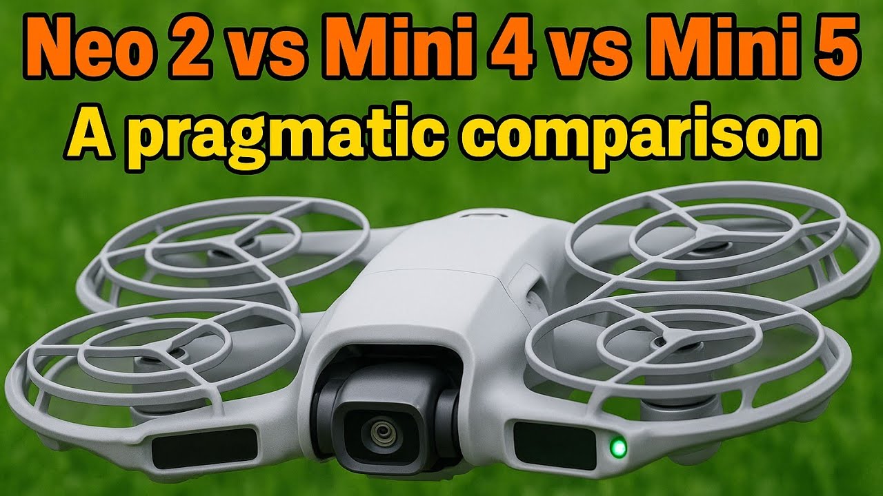 DJI Neo 2 против Mini 4 Pro против Mini 5 Pro — РЕАЛЬНОЕ сравнение камеродронов!