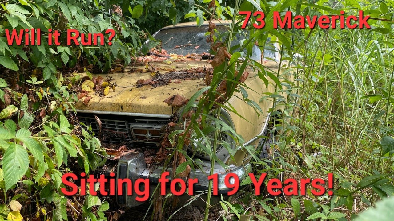 Will it run? 73 Maverick sitting for 18 years! Can it be saved?