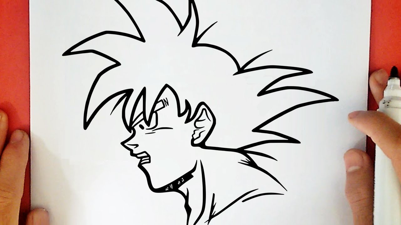HOW TO DRAW GOKU