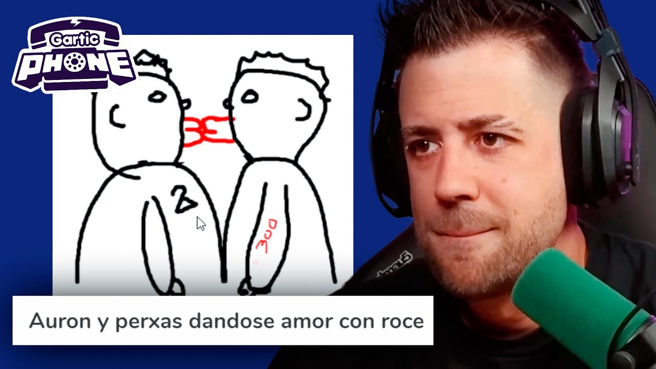 Auron juega Gartic Phone con Gente que Huele Mal 🤢