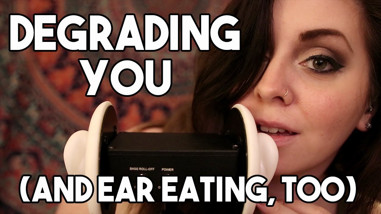 🕊️ // [ASMR] DEGRADING EAR EATING.